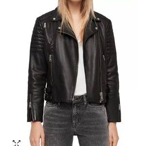 All Saints leather jacket